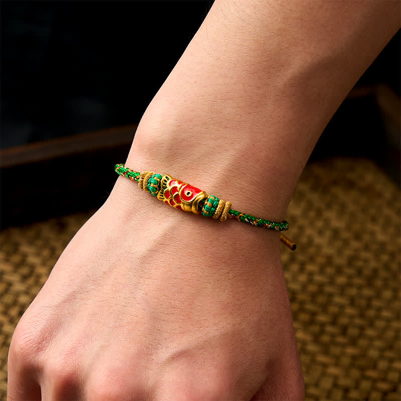 Koi Braided Cord Bracelet — product view 4