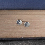 925 Sterling Silver Yin Yang One Stud Earring — earring view 3