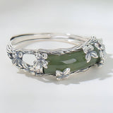Chinese Jade Butterfly Love Ring — ring view 4