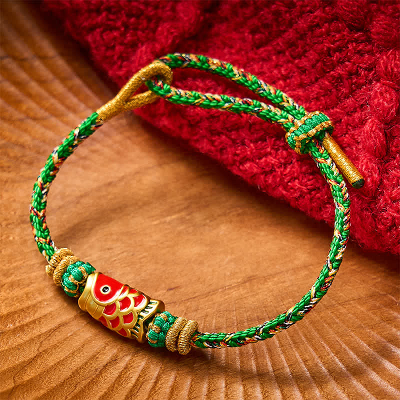 Koi Braided Cord Bracelet — product view 1