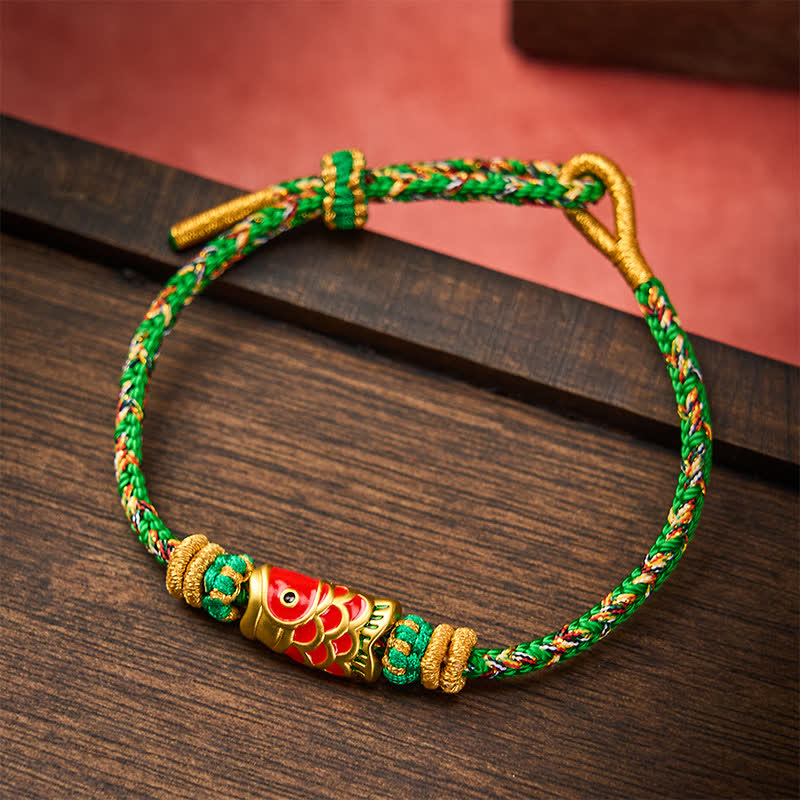 Koi Braided Cord Bracelet — product view 2