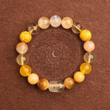 Five Elements Crystal Pixiu Bracelets — bracelet view 4