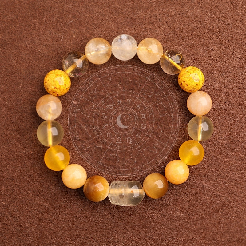 Five Elements Crystal Pixiu Bracelets — bracelet view 4