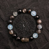 Five Elements Crystal Pixiu Bracelets — bracelet view 6