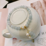 Light Green Jade Wu Lou Bracelet — bracelet view 7