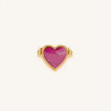 Multi-Stone Heart Ring — ring view 6