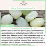 Natural Jade Floating Flower Bracelet Bangle — bracelet view 7