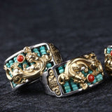 Pixiu Abacus Turquoise Ring — ring view 3