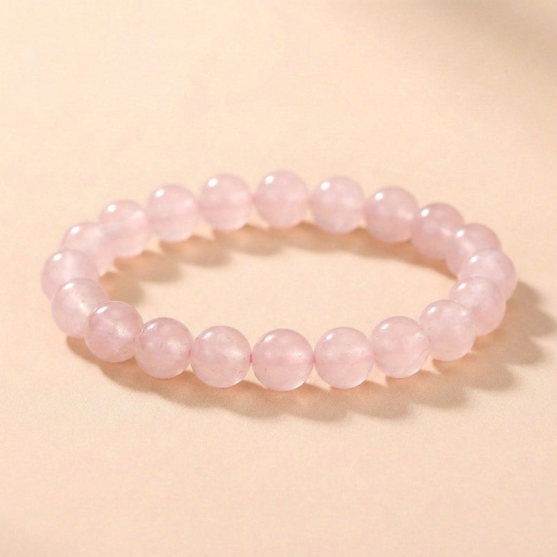 Rose Quartz Love Bracelet — bracelet view 1