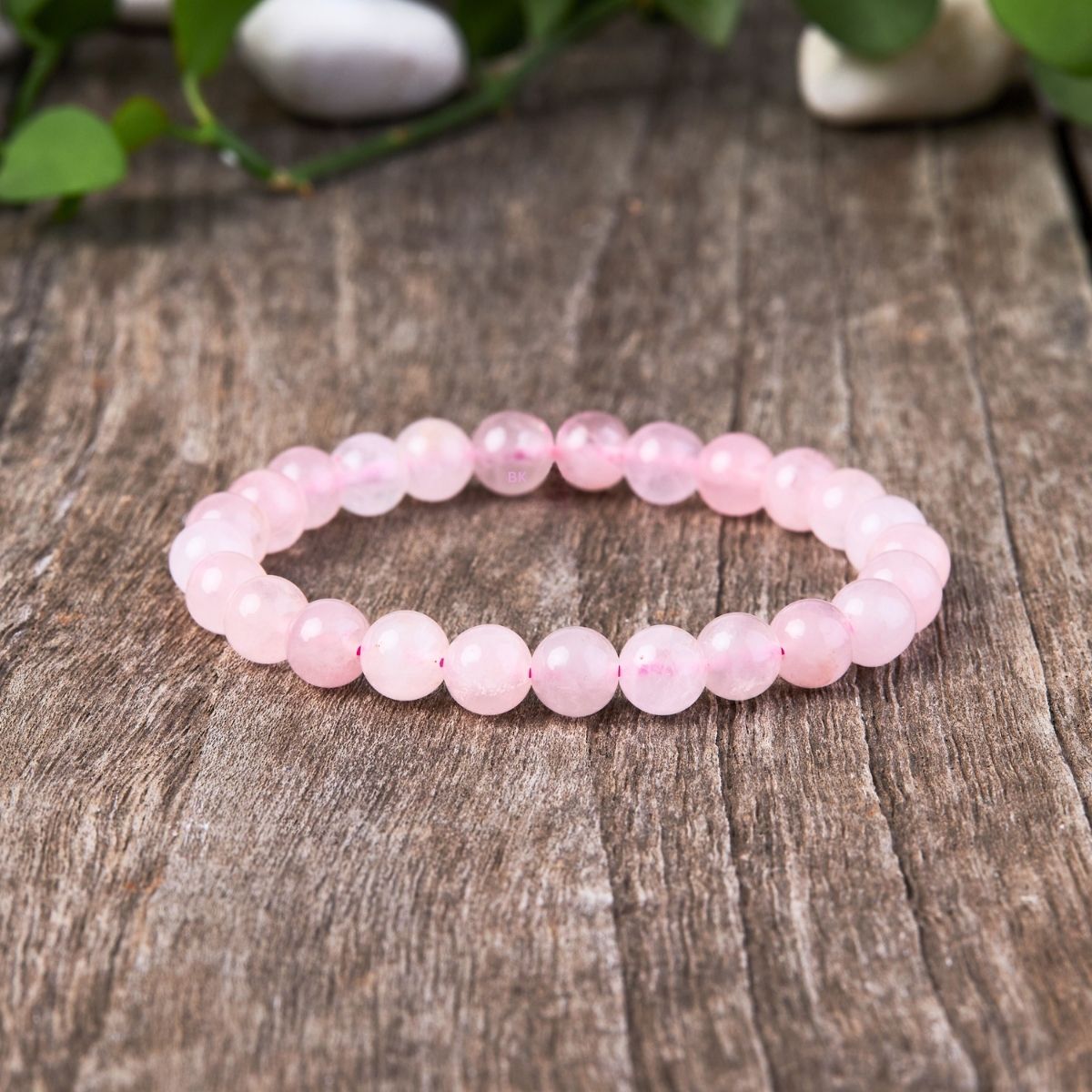 Rose Quartz Love Bracelet — bracelet view 3