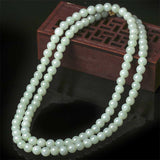 Jade 108-Bead Mala — detail view 2