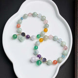 Jade Gourd Mixed Stone Bracelet — product view 4