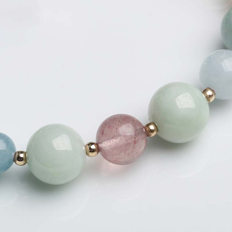 Jade Gourd Mixed Stone Bracelet — product view 6