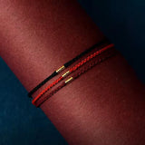 Bracelet et bracelet de cheville à perle d’argent