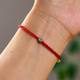 Pulsera trenzada yin-yang